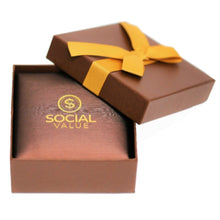 Load image into Gallery viewer, 14k Solid Gold Genuine Natural Diamond Heart Necklace Classic Open Design for Women or Girls White Yellow Rose Gold