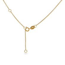 Load image into Gallery viewer, 14k Solid Gold Natural Diamond Initial Pendant W/ Chain | Diamond Letter Necklace | Diamond Alphabet Monogram Jewelry