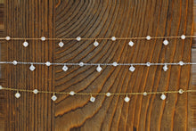 Load image into Gallery viewer, 18k Solid Gold Genuine Natural Diamond Bezel & Square Adjustable Bracelet in Rose White or Yellow Gold for Women