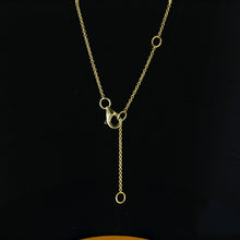 Load image into Gallery viewer, 14k Solid Gold Genuine Natural Diamond Baguette Bar Layering Necklace for Women White Yellow Rose Gold