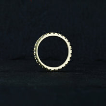 Load image into Gallery viewer, 14k Solid Gold Genuine Natural Diamond 2.5MM Width Eternity Band Ring