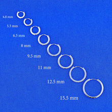 Load image into Gallery viewer, Single (Half Pair) 14k Solid Gold Genuine Diamond Front/Back Hoop Earring  for Women in White Yellow and Rose Gold