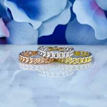 Load image into Gallery viewer, 14k Solid Gold Cuban Curb Link Stacking Band Ring