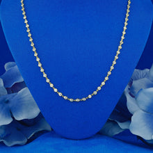 Load image into Gallery viewer, Solid 18k Gold Natural Diamond Bezel Set Diamonds By the Yard Adjustable Choker Necklace