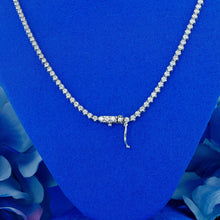 Load image into Gallery viewer, 14k Solid Gold Natural Diamond Tennis Choker Necklace