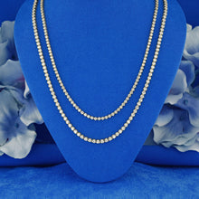Load image into Gallery viewer, 14k Solid Gold Natural Diamond Tennis Choker Necklace