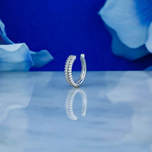 Load image into Gallery viewer, Single 14K Gold Natural Diamond Beaded Non-Pierced Ear Cuff