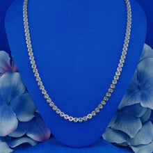 Load image into Gallery viewer, 14k Solid Gold Natural Diamond Tennis Choker Necklace
