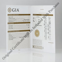 Load image into Gallery viewer, GIA Certified Natural Diamond Marquise Shaped 14k Solid Gold Floating Solitaire Necklace with Adjustable Drawstring Chain