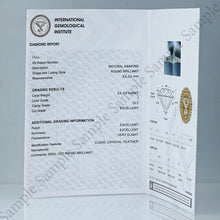 Load image into Gallery viewer, IGI Certified 1.00 Carat or 2.00 Carat Natural Diamond 14k Solid Gold Round Solitaire Screw Back Stud Earrings