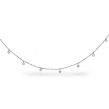 Load image into Gallery viewer, Social Value 18K Solid Gold Natural Diamond Drop Necklace
