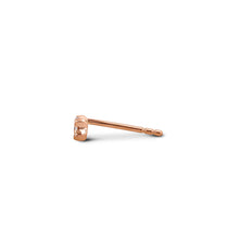 Load image into Gallery viewer, Single (Half Pair) 14k Gold Genuine Diamond Shooting Star Stud Graduated Earring 14k White Yellow Rose Gold
