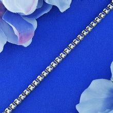 Load image into Gallery viewer, 14k Solid Gold Genuine Natural Diamond VS Quality Bezel Set Milgrain Tennis Bracelet 5.43ct
