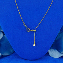 Load image into Gallery viewer, 18k Solid Gold Genuine Natural Marquise Diamond Leaves on Branch Necklace
