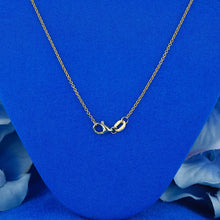 Load image into Gallery viewer, 14k Solid Gold Natural Diamond Curved Geometric Beaded Necklace
