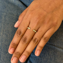 Load image into Gallery viewer, 14k Solid Gold Genuine Natural Diamond Open Pave Stack Ring
