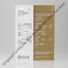 Load image into Gallery viewer, GIA Certified Natural Diamond Marquise Shaped 14k Solid Gold Floating Solitaire Necklace with Adjustable Drawstring Chain
