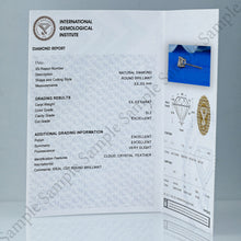 Load image into Gallery viewer, IGI Certified 1.00 Carat or 2.00 Carat Natural Diamond 14k Solid Gold Round Solitaire Screw Back Stud Earrings
